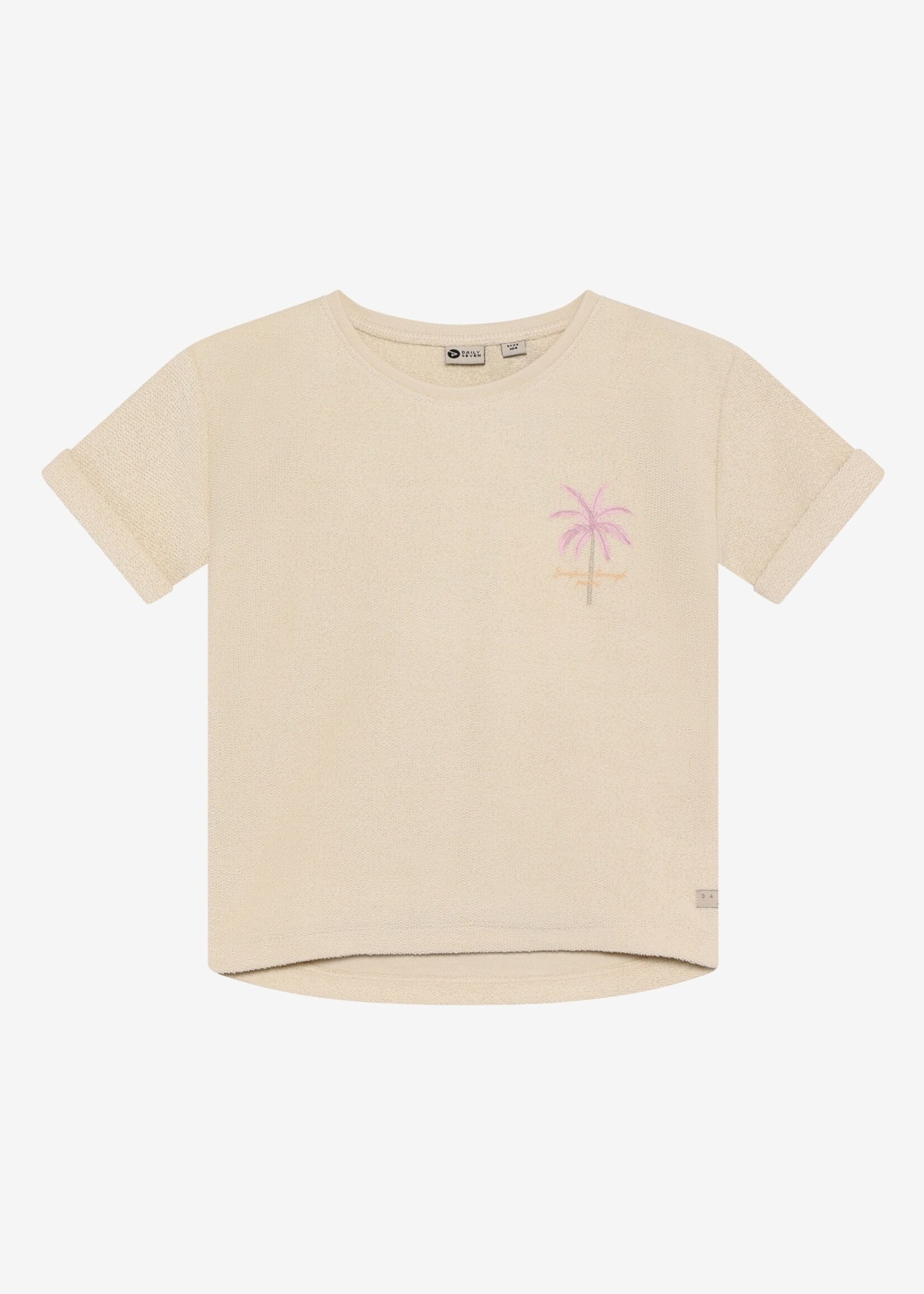 Daily7 Daily7 | T-shirt Backprint – Sand