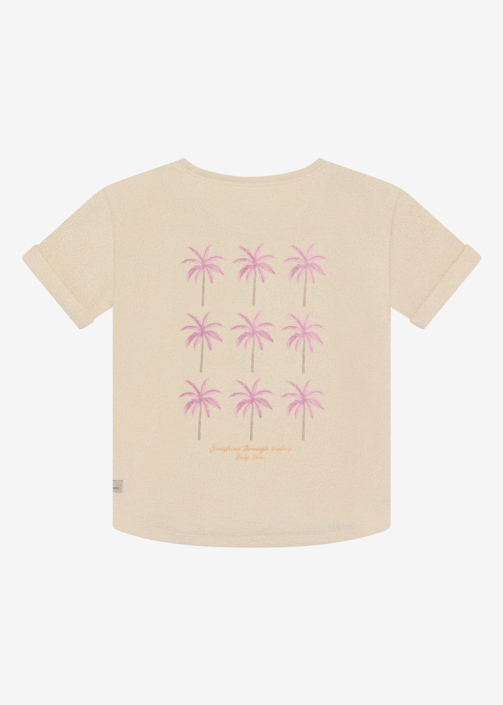 Daily7 Daily7 | T-shirt Backprint – Sand
