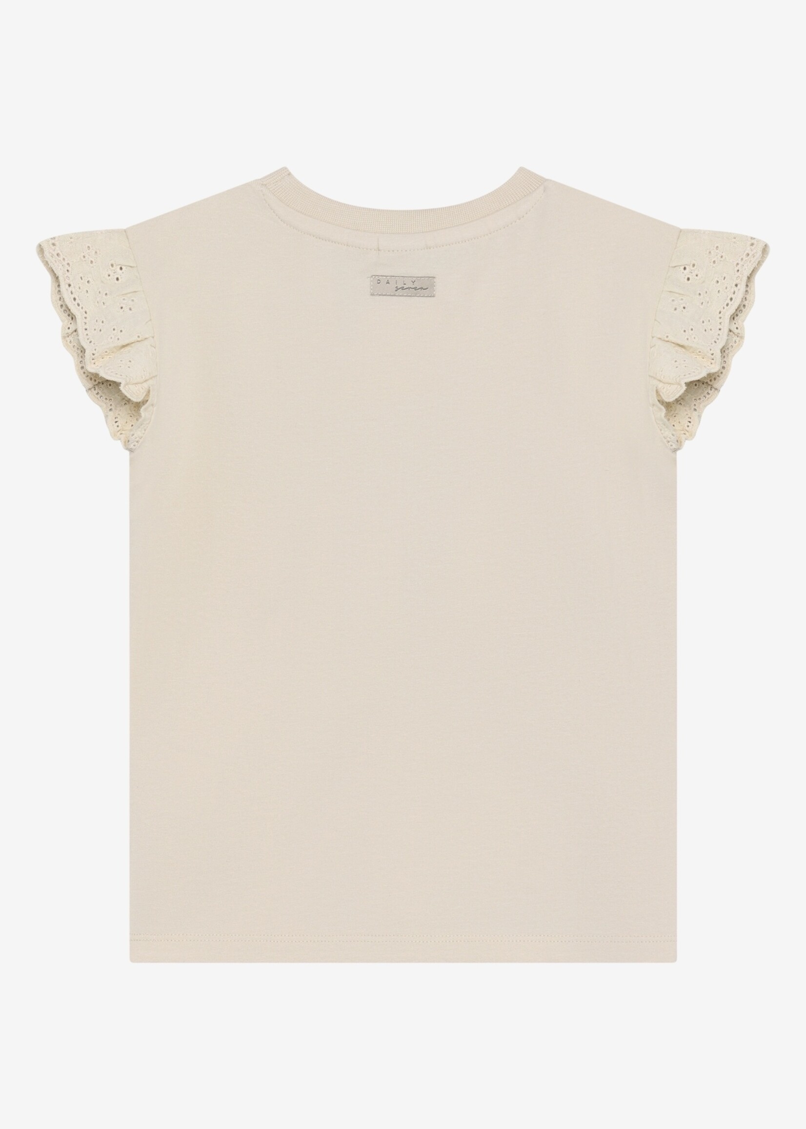 Daily7 Daily7 | T-shirt Broderie – Sand