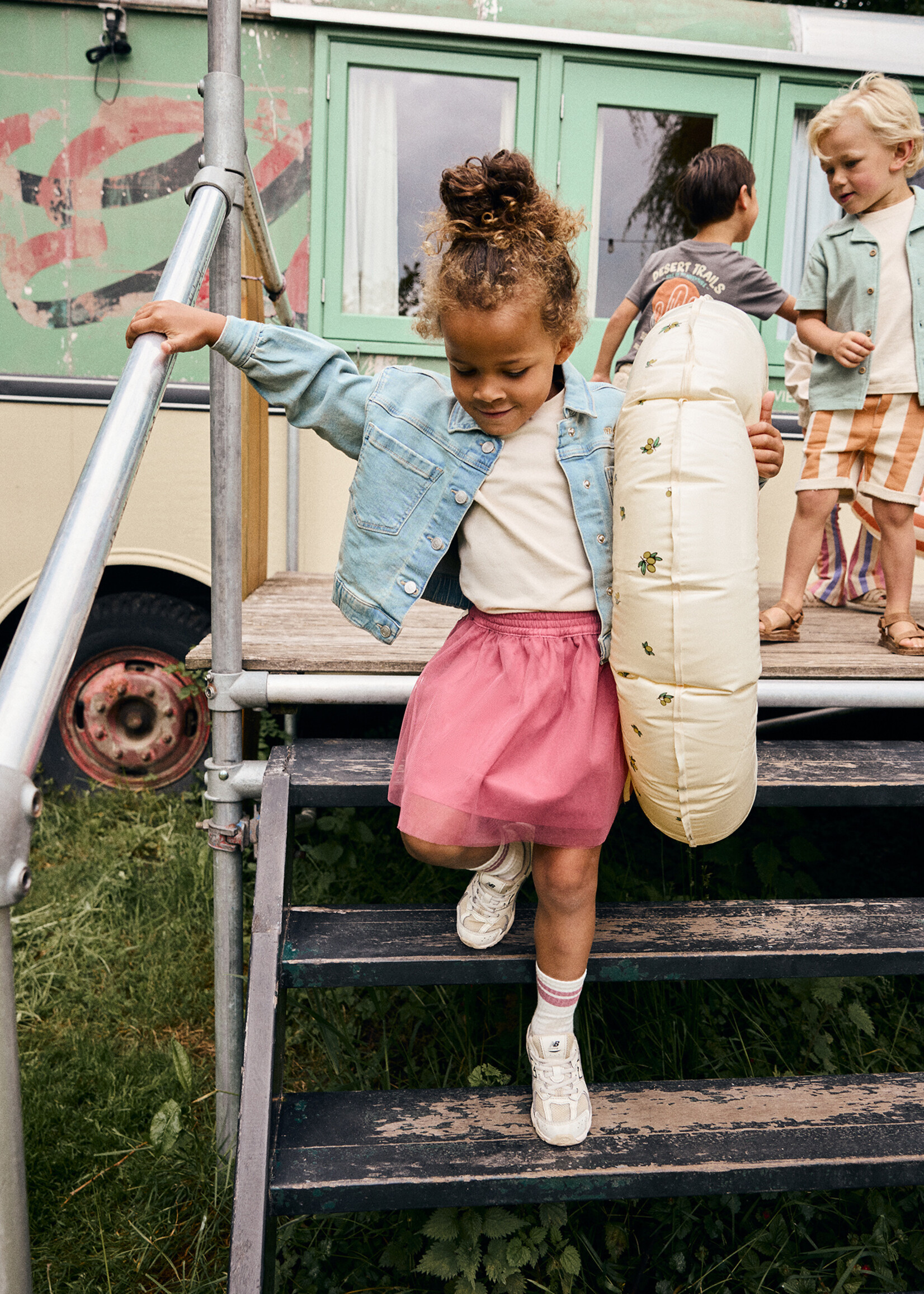 Daily7 Daily7 | T-shirt Broderie – Sand