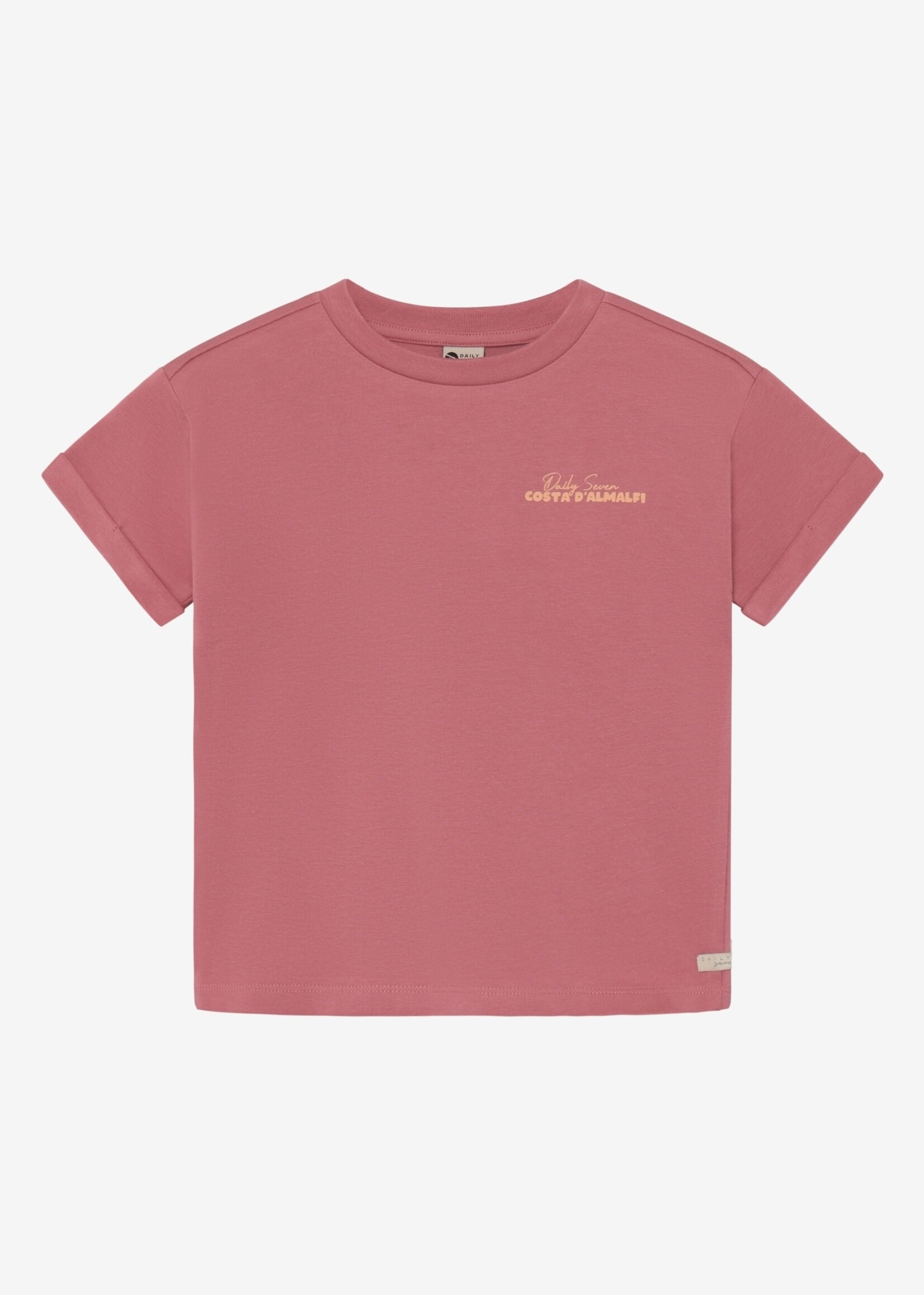 Daily7 Daily7 | T-shirt Backprint – Rose