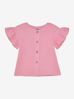 Huttelihut HUTTEliHUT | Blouse SS Muslin - Plumeria