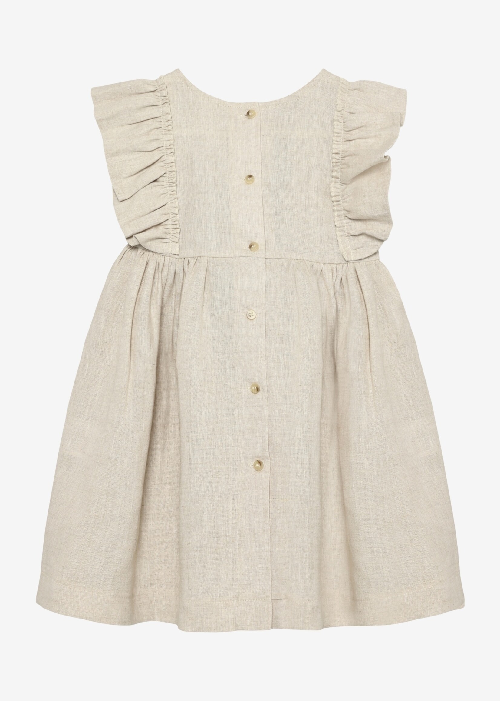 Huttelihut HUTTEliHUT | Dress SS Linen - Antique White