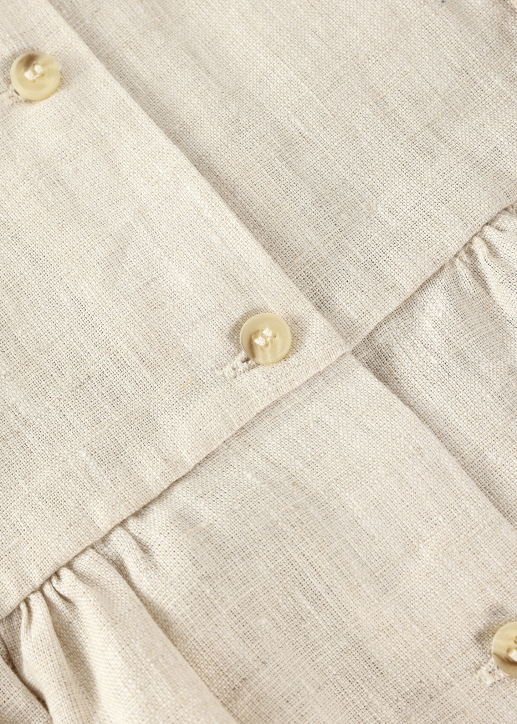 Huttelihut HUTTEliHUT | Dress SS Linen - Antique White