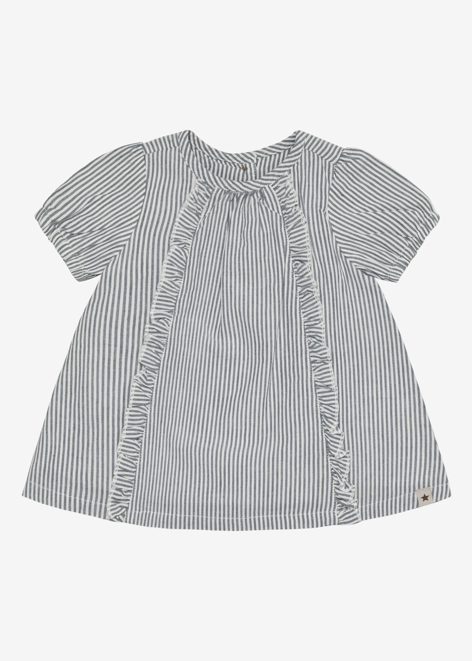 Huttelihut HUTTEliHUT | Dress SS YD Stripe - Bering Sea