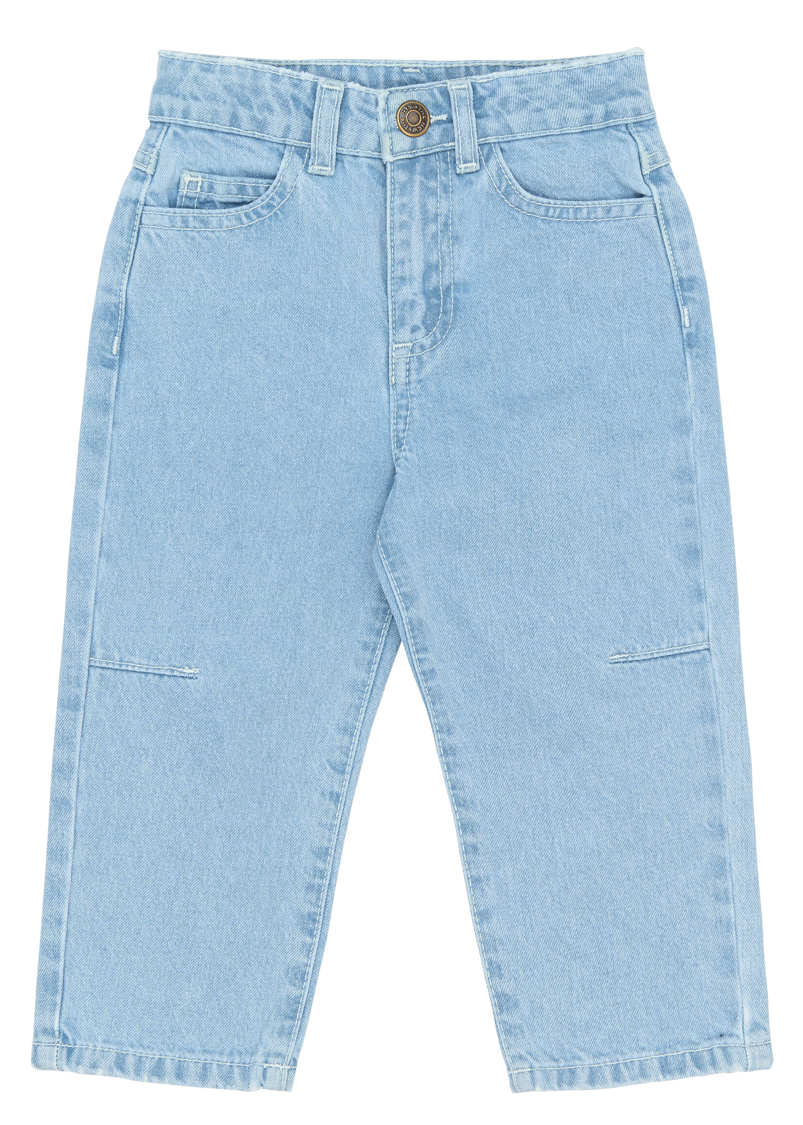 THE NEW SIBLINGS THE NEW SIBLINGS | TNSTSilvio Barrel Fit Jeans - Light blue denim