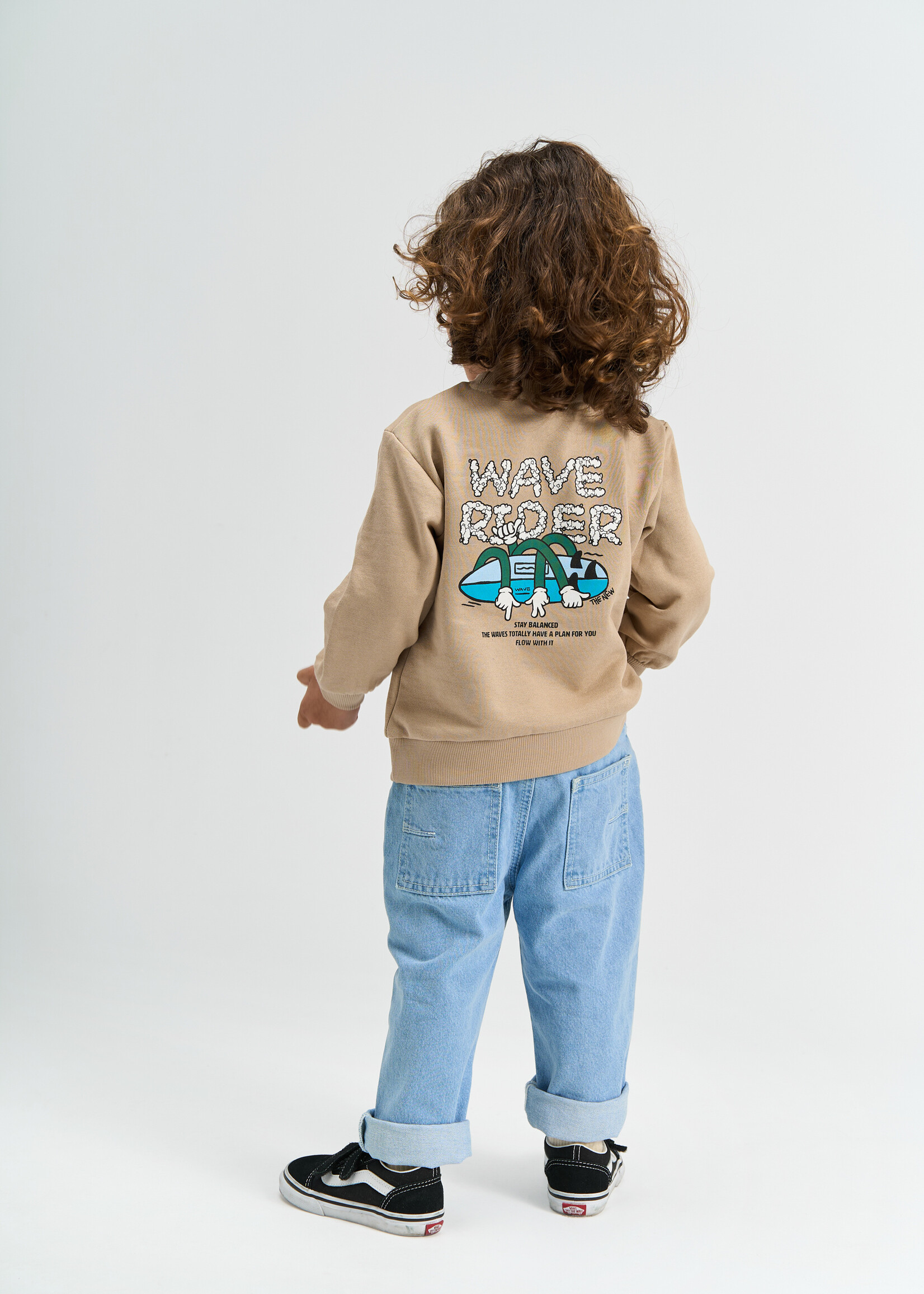 THE NEW SIBLINGS THE NEW SIBLINGS | TNSTSilvio Barrel Fit Jeans - Light blue denim