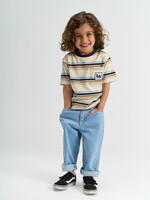 THE NEW SIBLINGS THE NEW SIBLINGS | TNSTSilvio Barrel Fit Jeans - Light blue denim