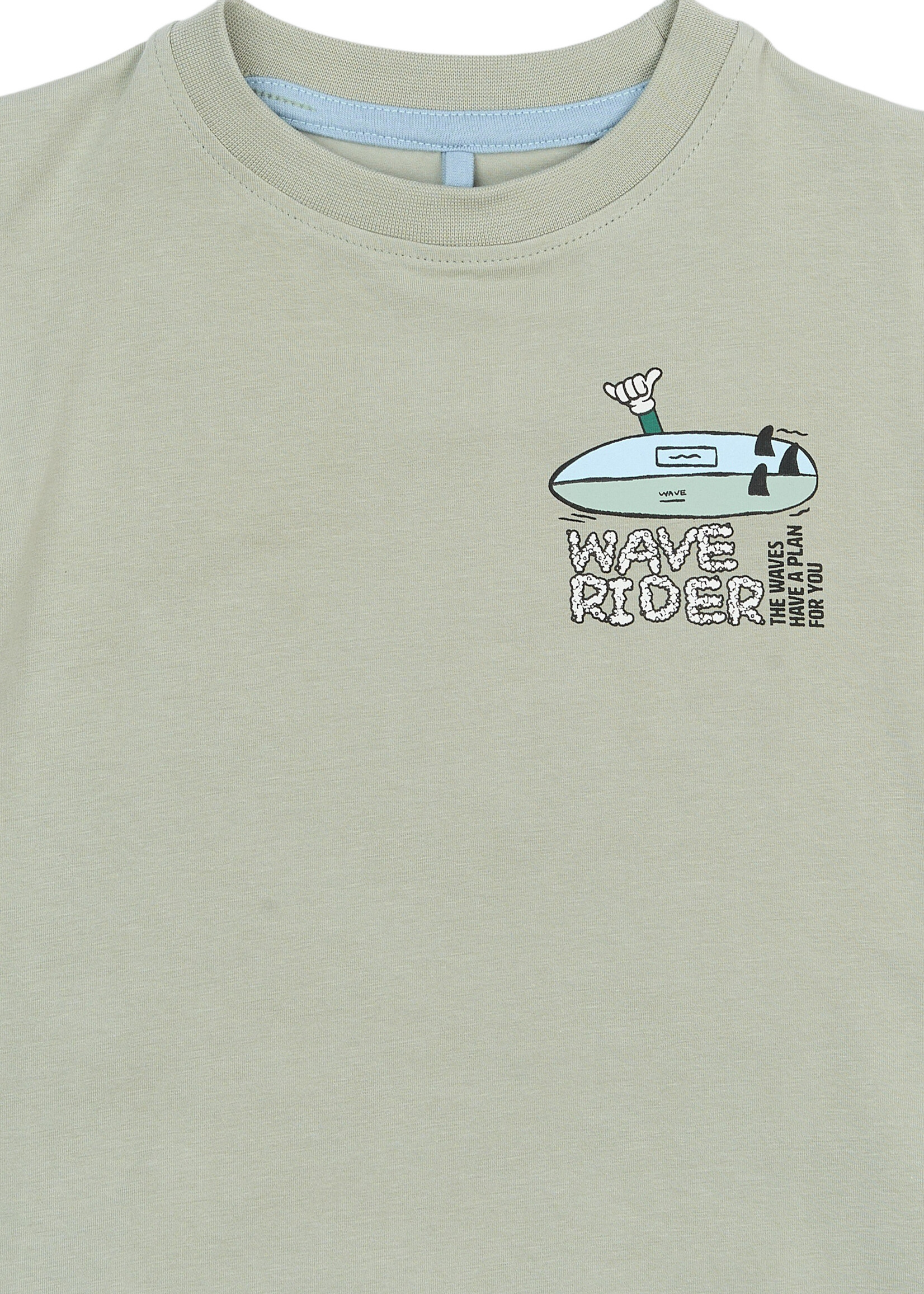 THE NEW SIBLINGS THE NEW SIBLINGS | TNSTSigurd S_S Tee - Aqua gray