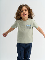 THE NEW SIBLINGS THE NEW SIBLINGS | TNSTSigurd S_S Tee - Aqua gray