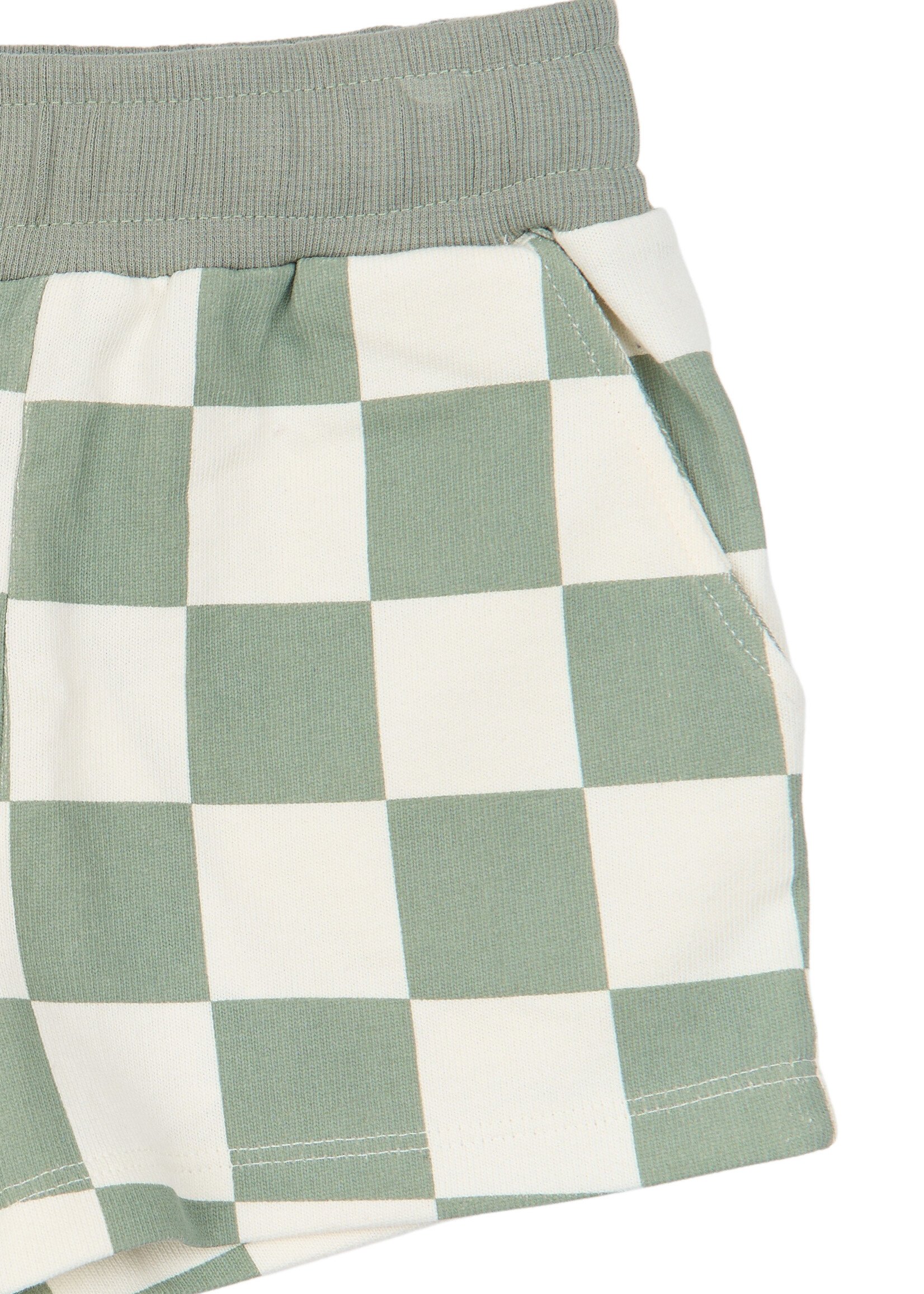 THE NEW SIBLINGS THE NEW SIBLINGS | TNSTSebastian Shorts - Aqua Gray AOP