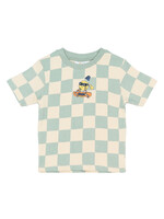 THE NEW SIBLINGS THE NEW SIBLINGS | TNSTSebastian OS S_S Tee - Aqua Gray AOP