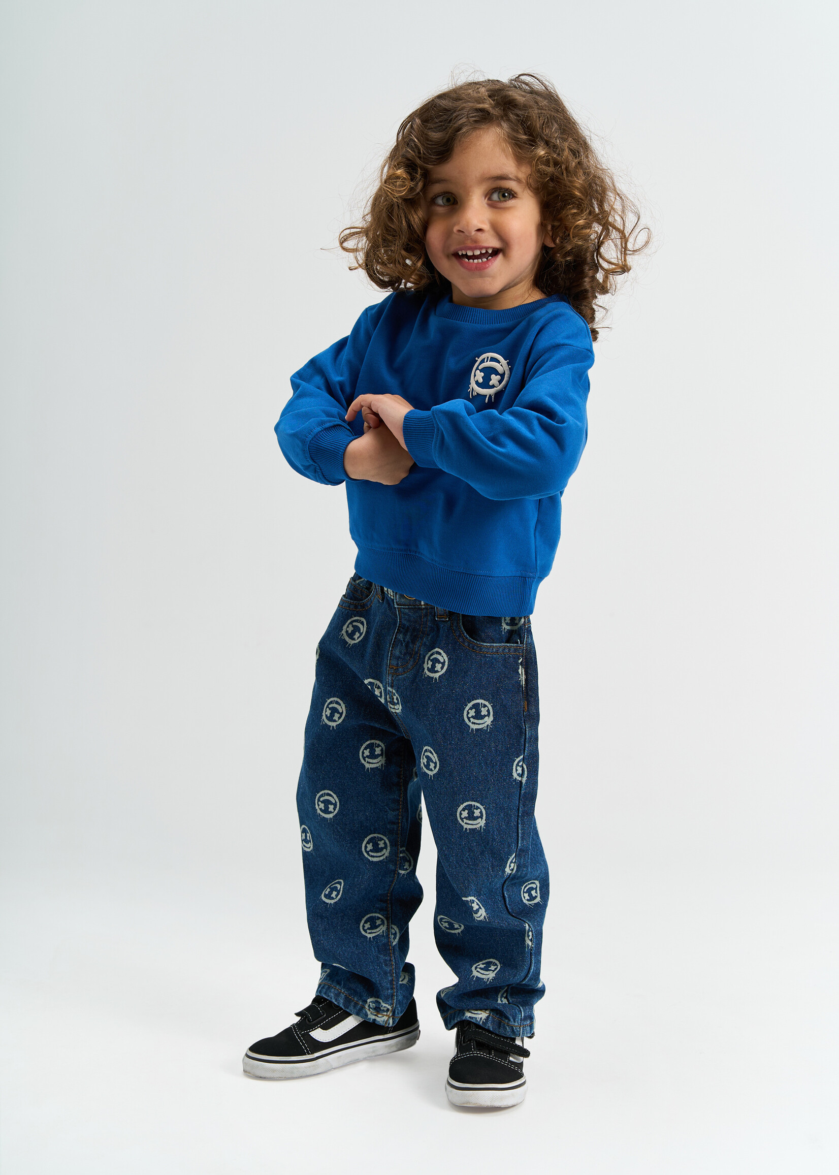 THE NEW SIBLINGS THE NEW SIBLINGS | TNSTSamson OS Sweatshirt - True Blue