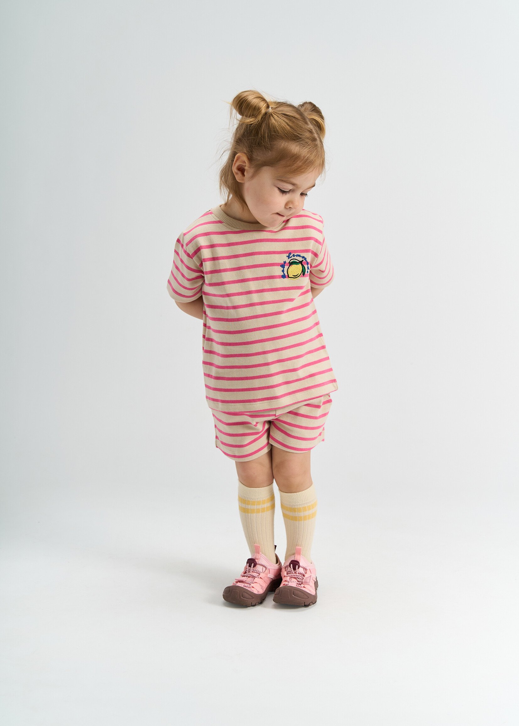 THE NEW SIBLINGS THE NEW SIBLINGS | TNSTSannah Shorts - Carmine Rose Striped