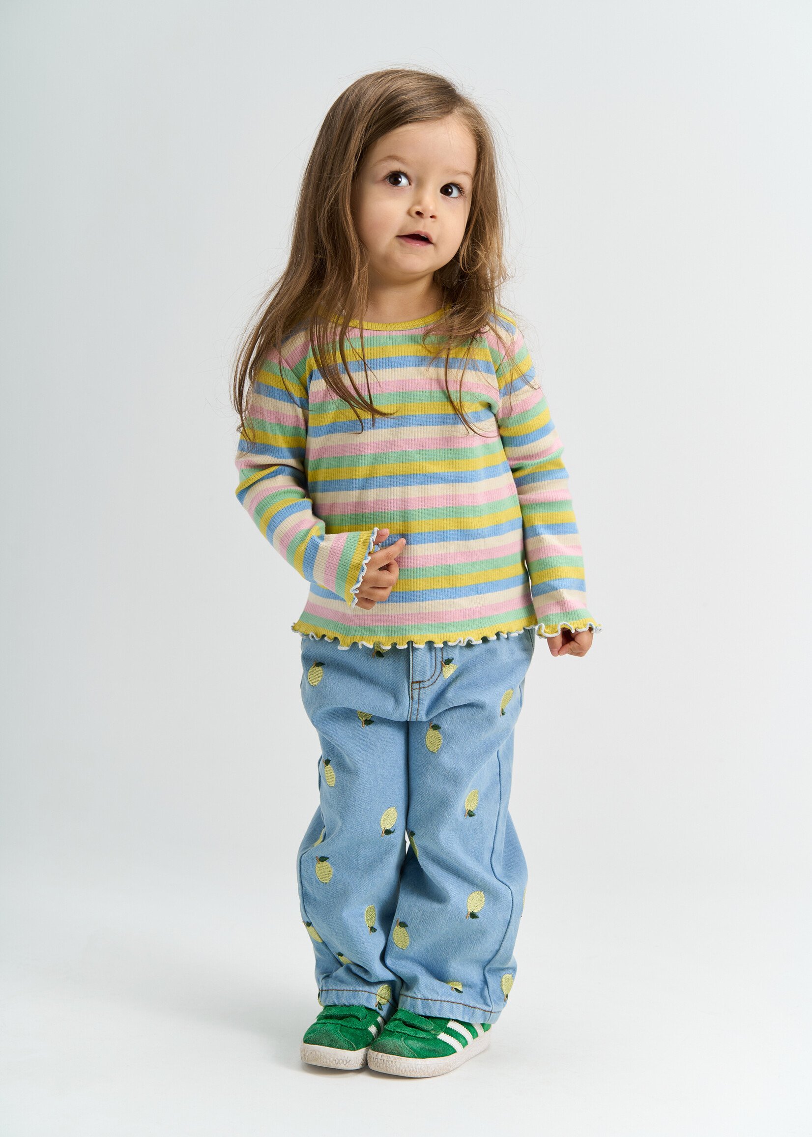 THE NEW SIBLINGS THE NEW SIBLINGS | TNSTSaja Regular Fit Jeans - Light Blue Denim EMB