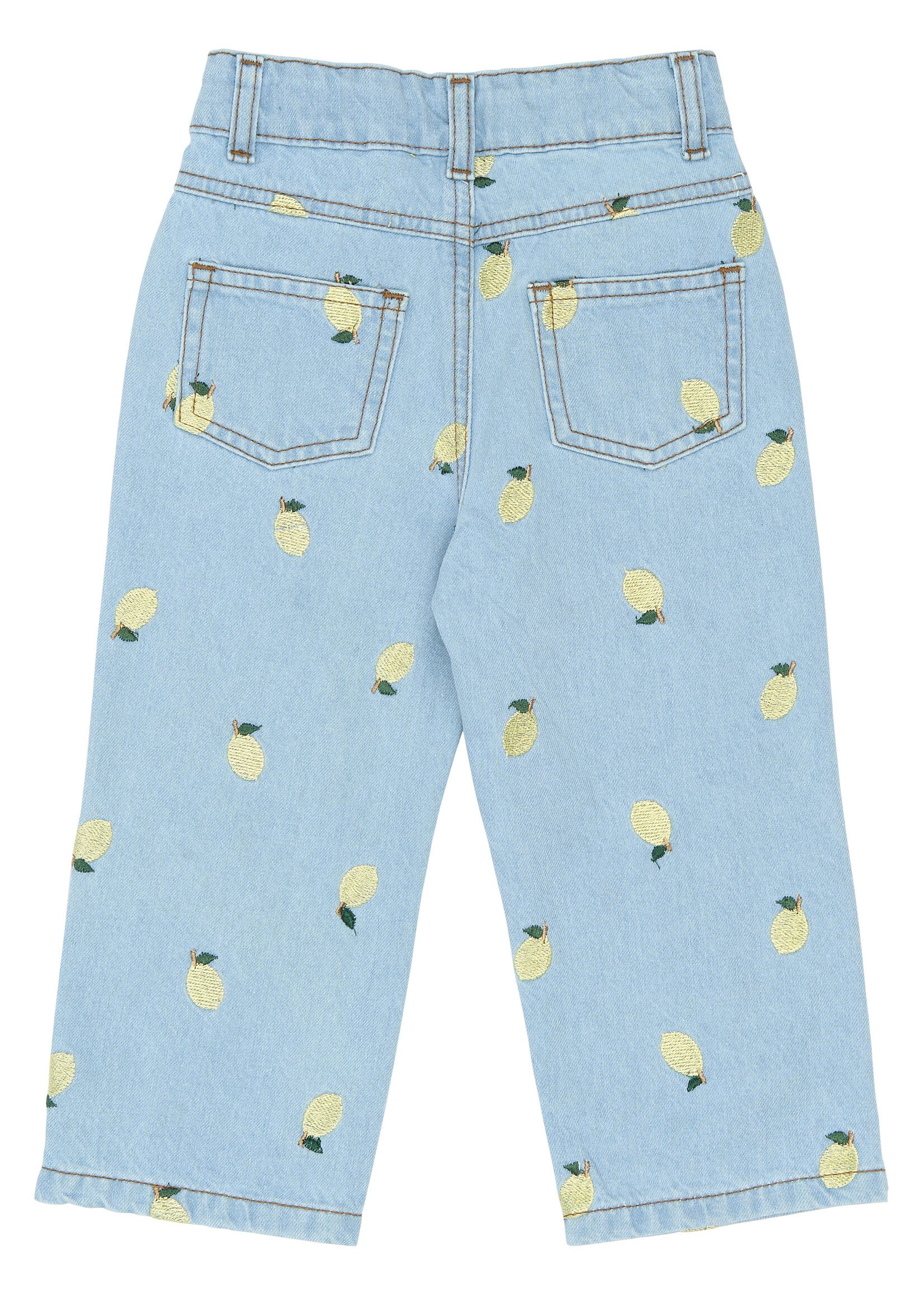 THE NEW SIBLINGS THE NEW SIBLINGS | TNSTSaja Regular Fit Jeans - Light Blue Denim EMB