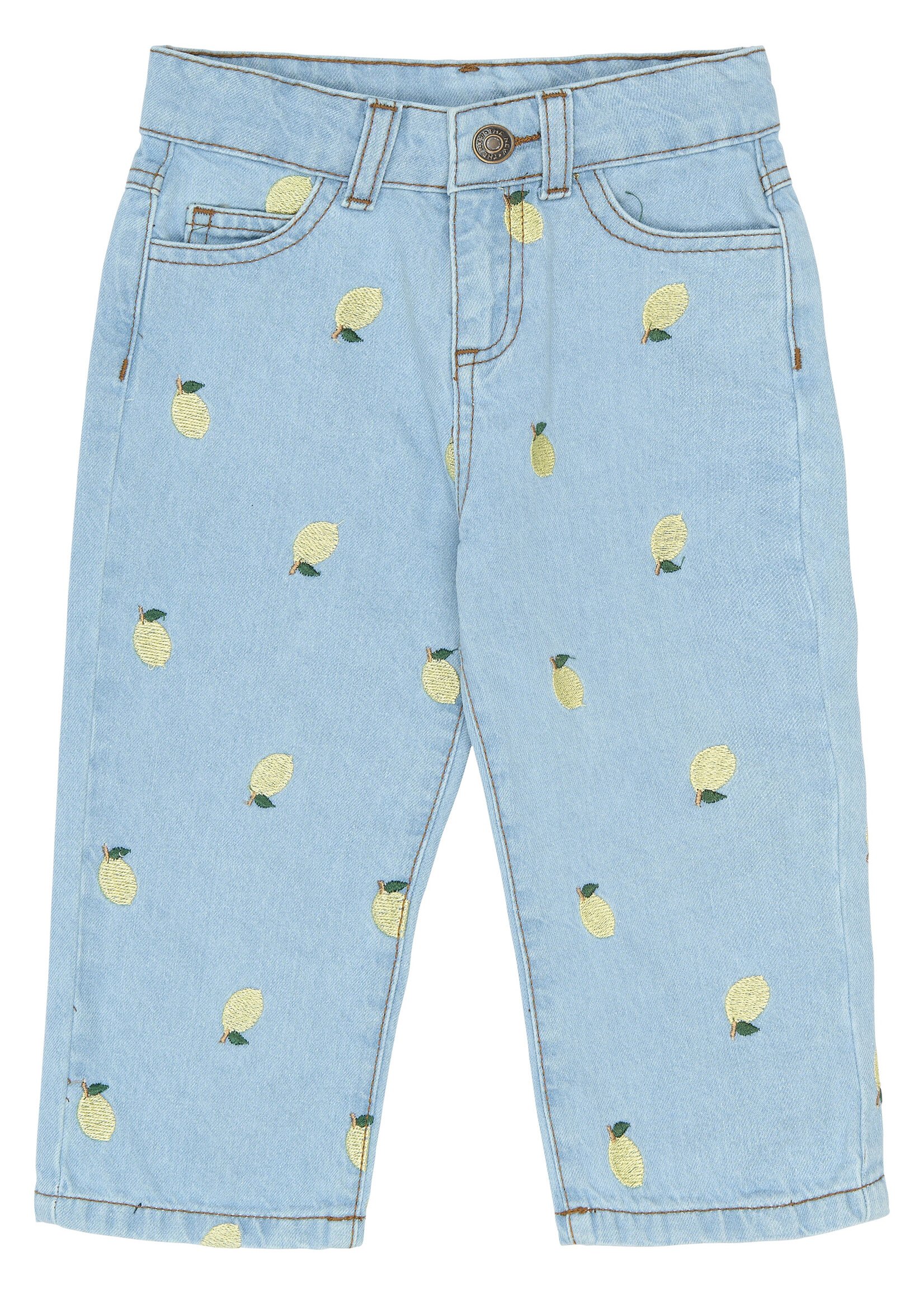 THE NEW SIBLINGS THE NEW SIBLINGS | TNSTSaja Regular Fit Jeans - Light Blue Denim EMB