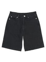THE NEW THE NEW | TNSvende Long Baggy Fit Denim Shorts - Medium Black Denim