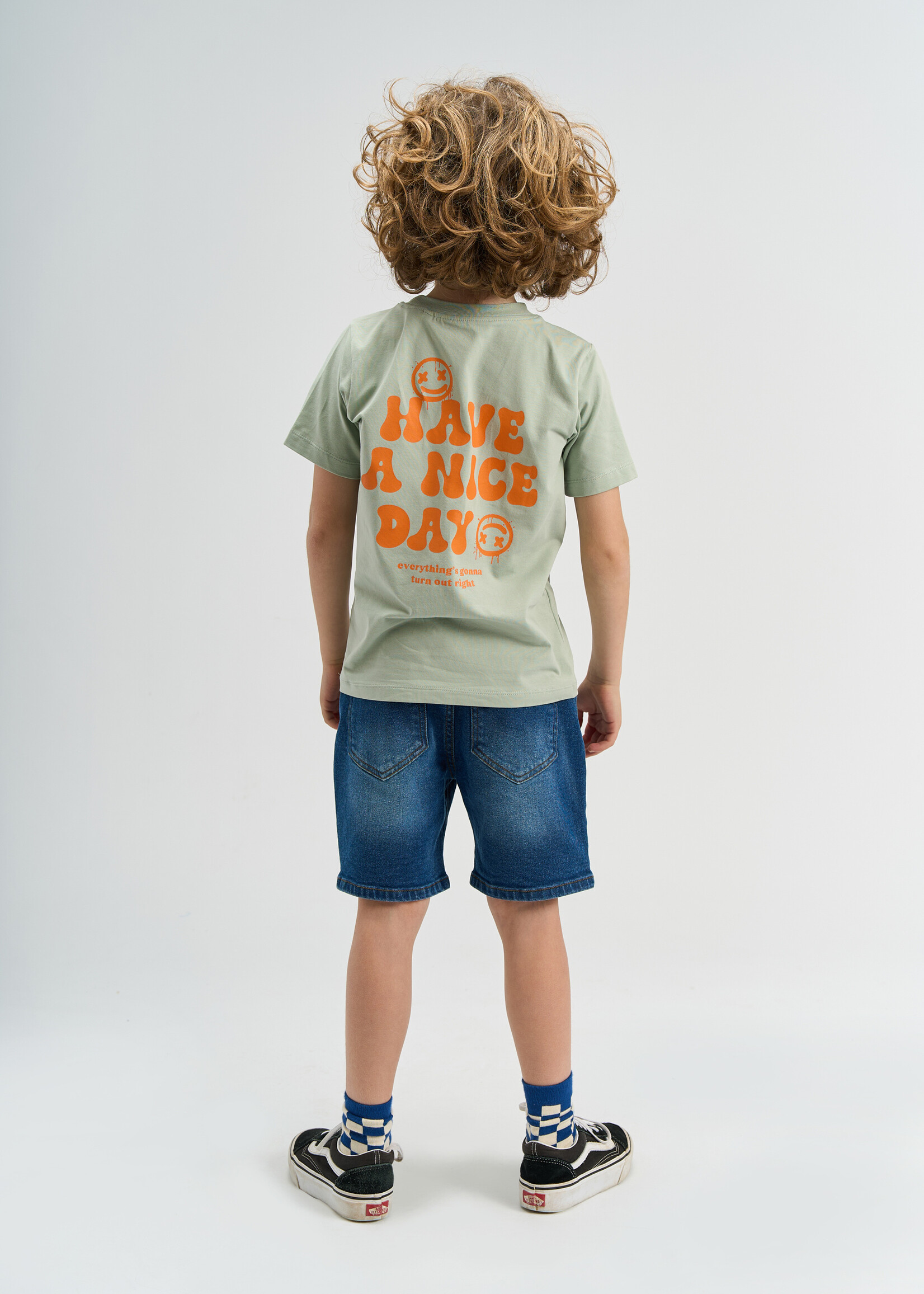 THE NEW THE NEW | TNSander S_S Tee - Aqua gray