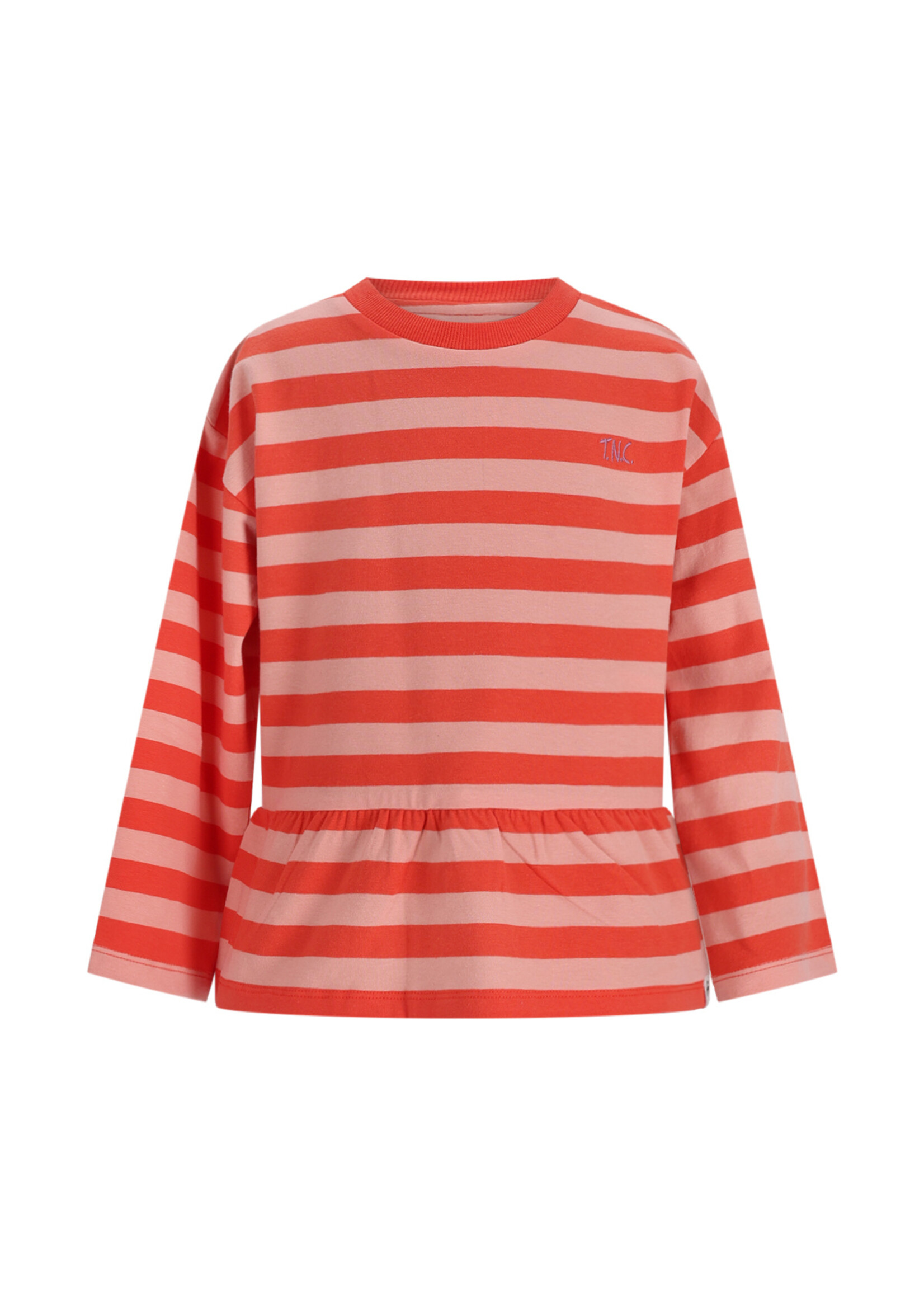 The New Chapter The New Chapter | T-shirt Loua – Red Pink Stripes