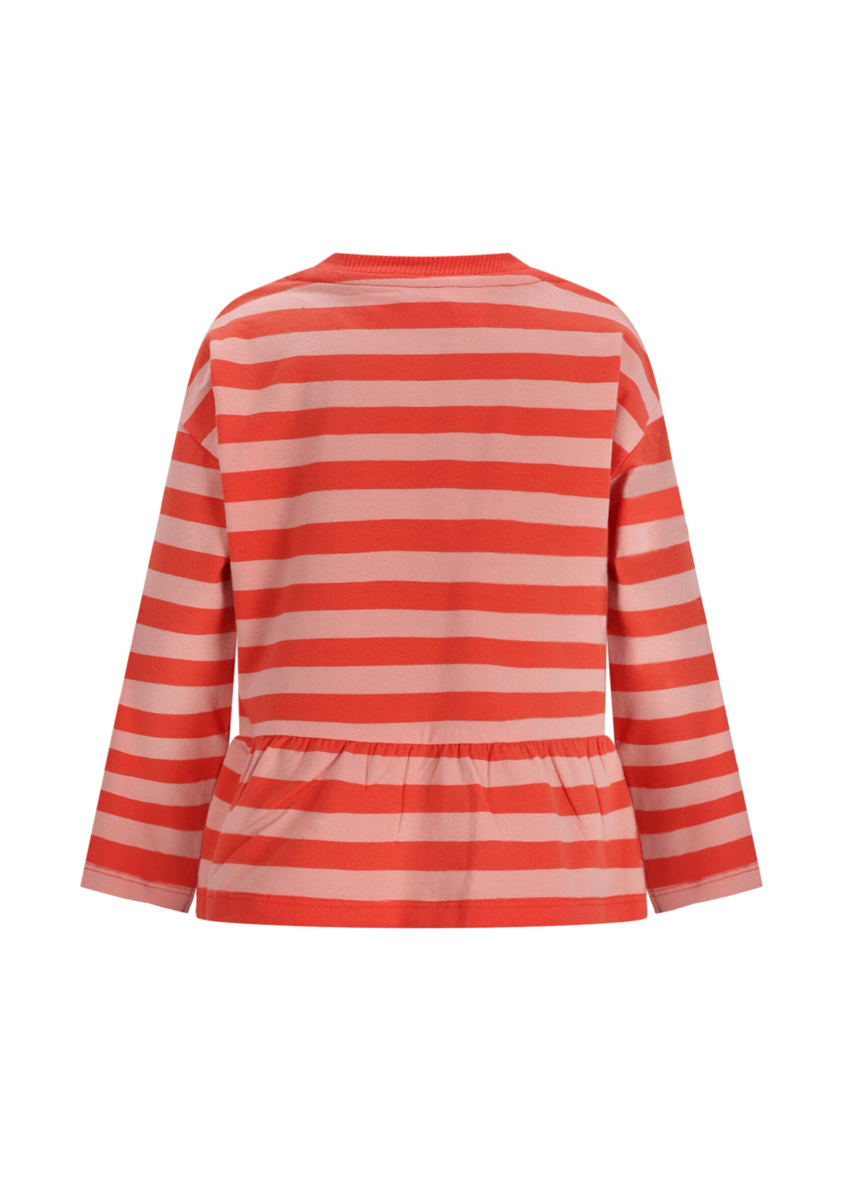 The New Chapter The New Chapter | T-shirt Loua – Red Pink Stripes