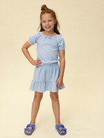 LOOXS Little LOOXS Little | Little Striped Crinckle Skirt - blue stripe