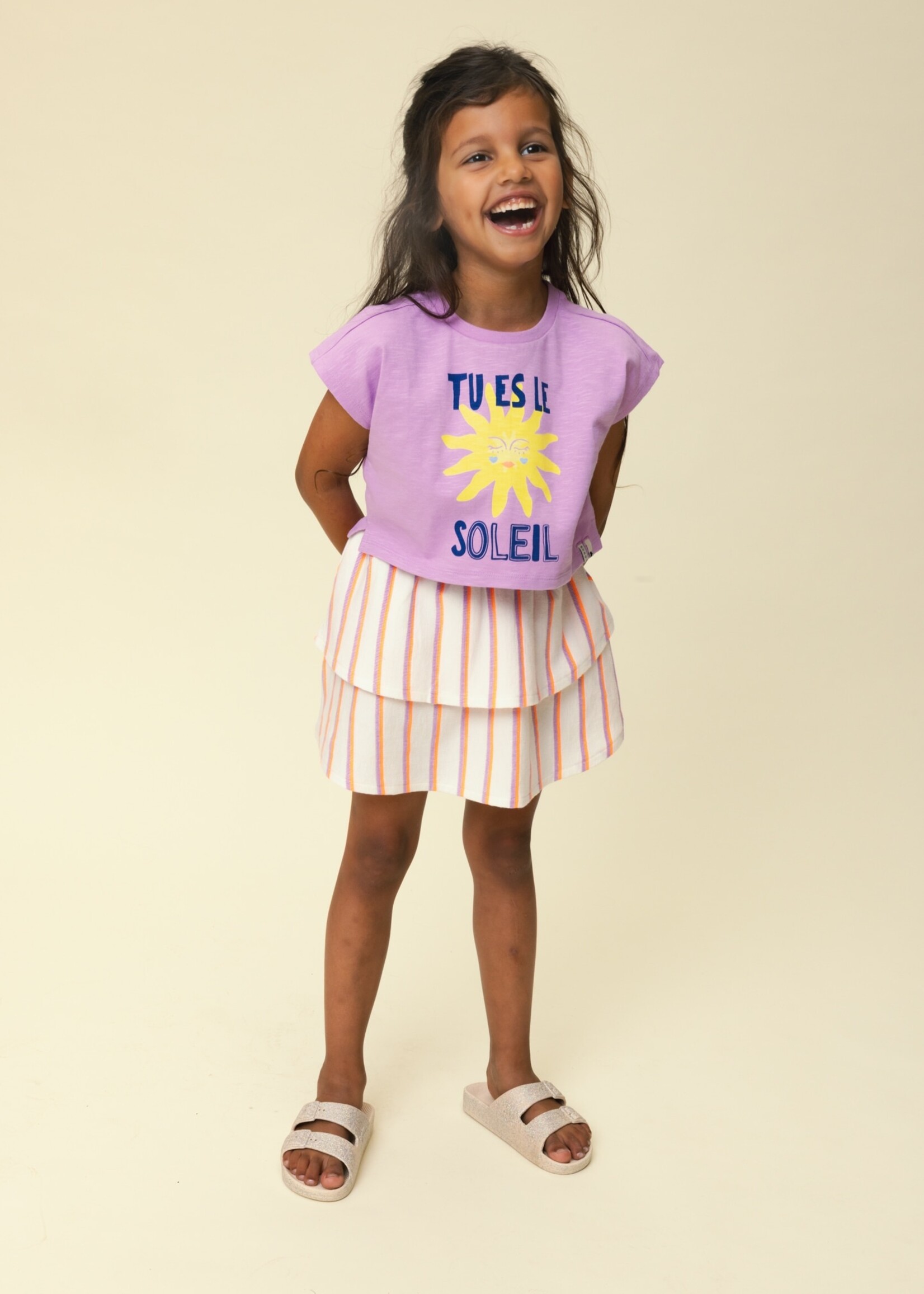 LOOXS Little LOOXS Little | Little T-shirt SS - Lilac