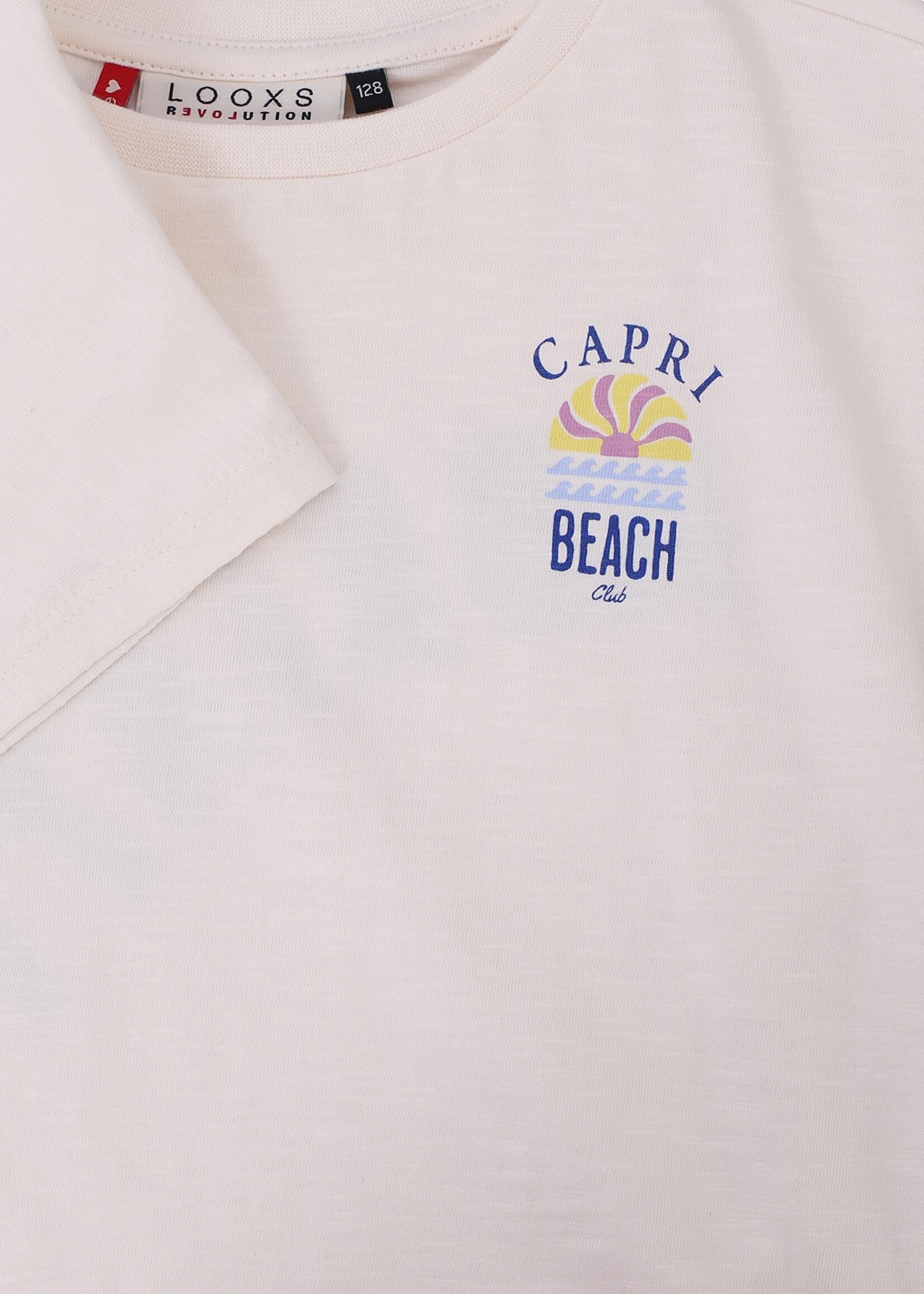 LOOXS Little LOOXS Little | Little T-shirt SS - Soft white