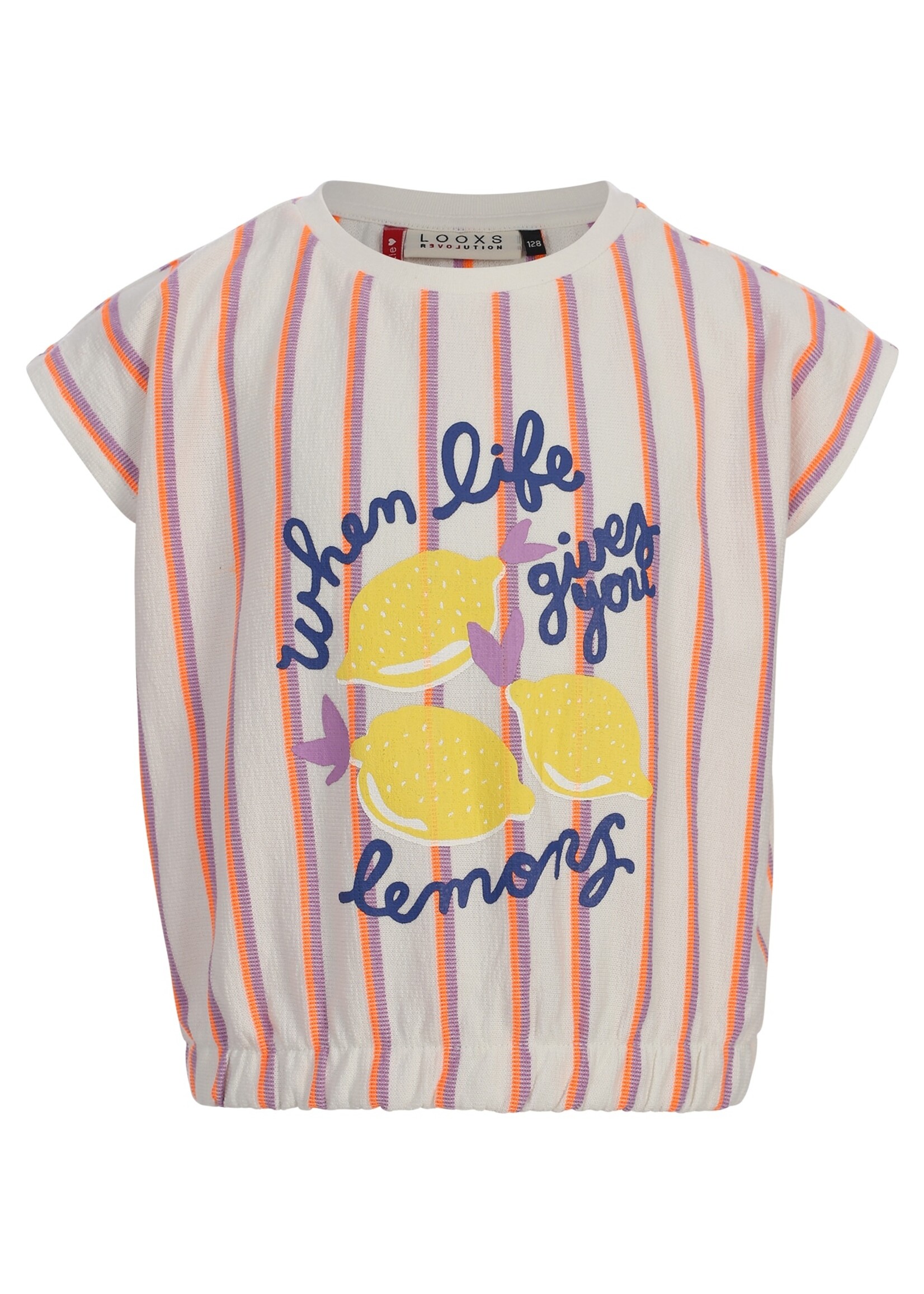 LOOXS Little LOOXS Little | Little Top SS - gold scratch