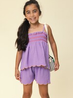 LOOXS Little LOOXS Little | Little Muslin sleeveless Top - Lilac