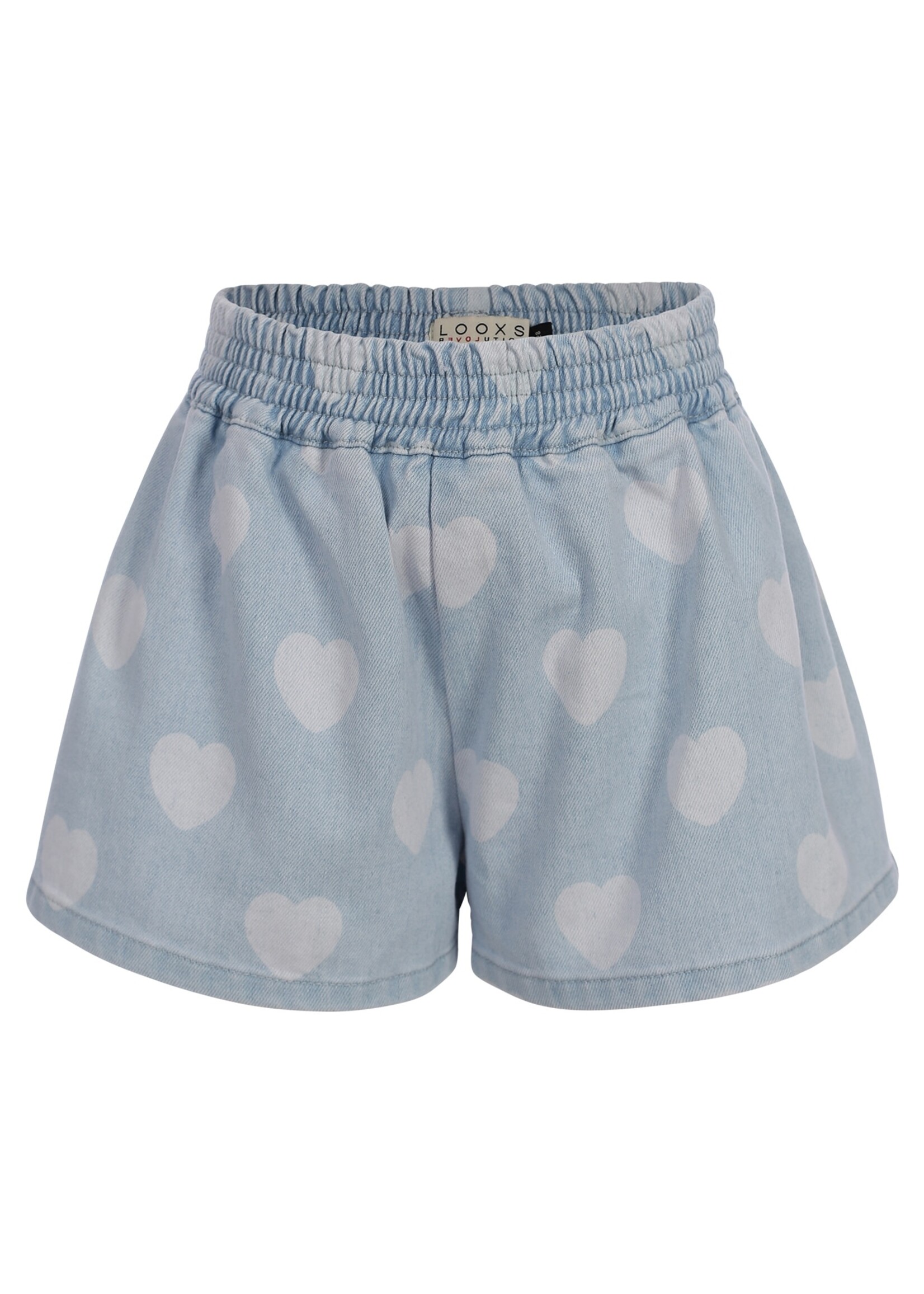 LOOXS Little LOOXS Little | Little Heart Denim Shorts - Heart denim