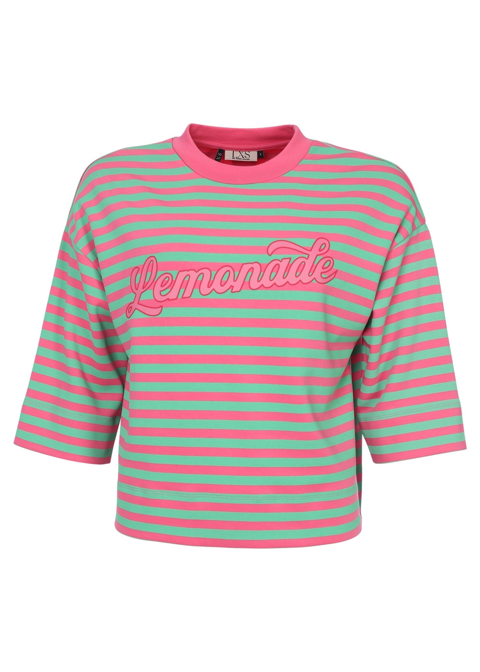 LOOXS Little LOOXS Little | Little T-Shirt SS - PINK SUMMER STRIPE