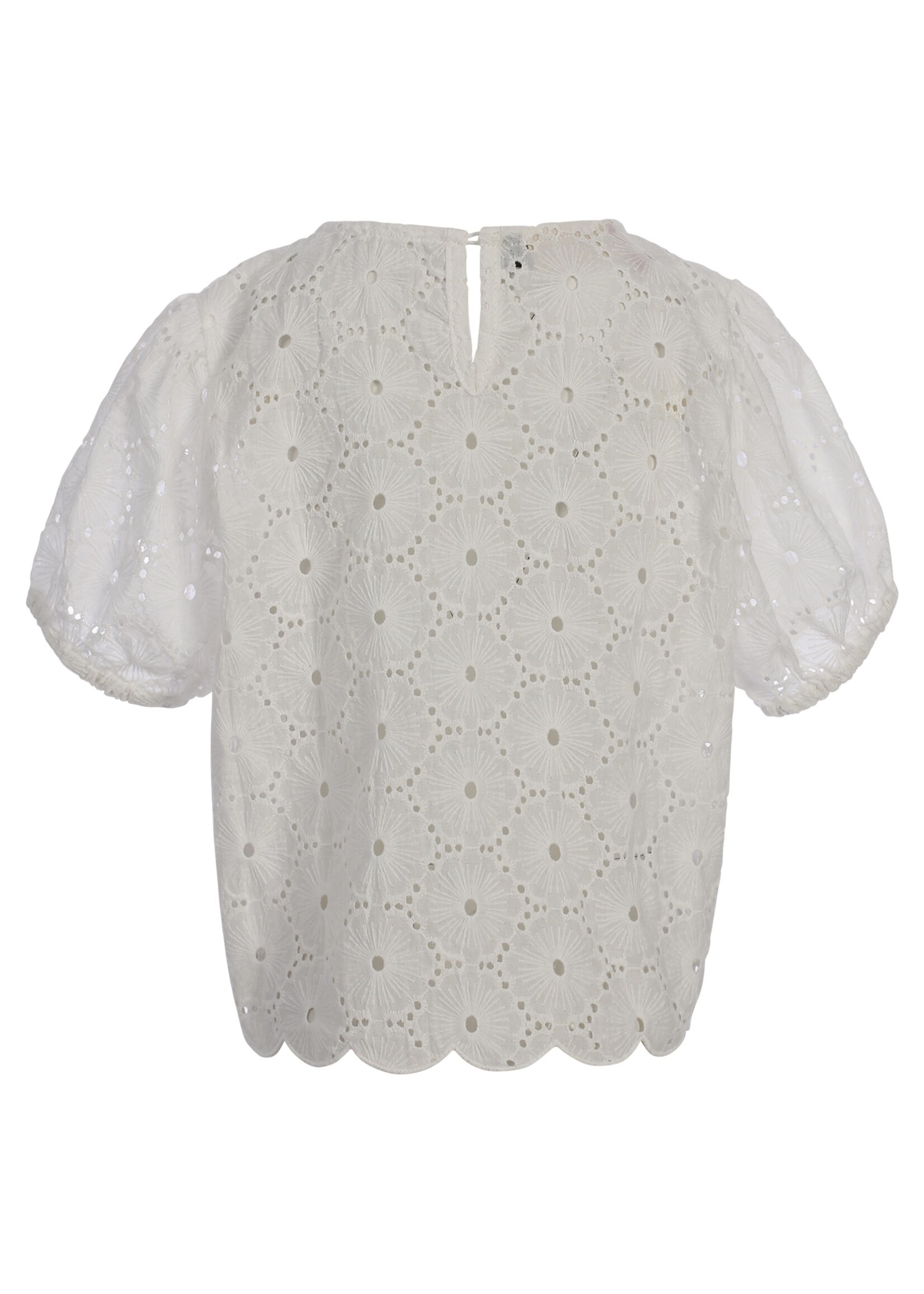 LOOXS Little LOOXS Little | Little woven top  SS - Soft white