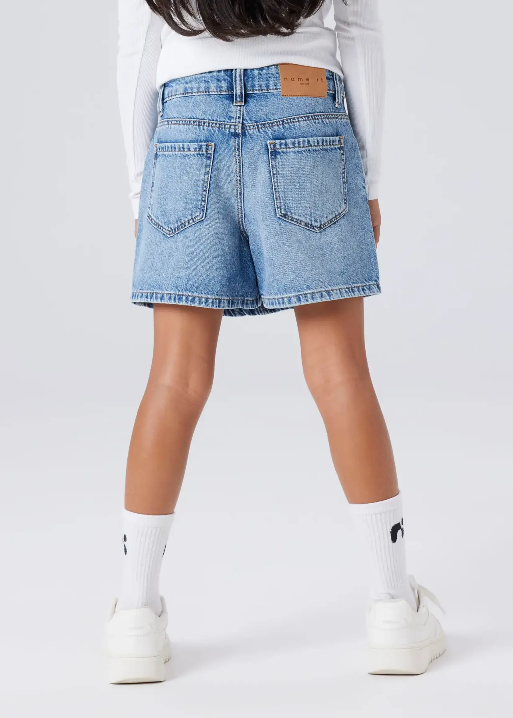 Name It Name It | NKFEMMA DNM SKORT - Medium Blue Demim
