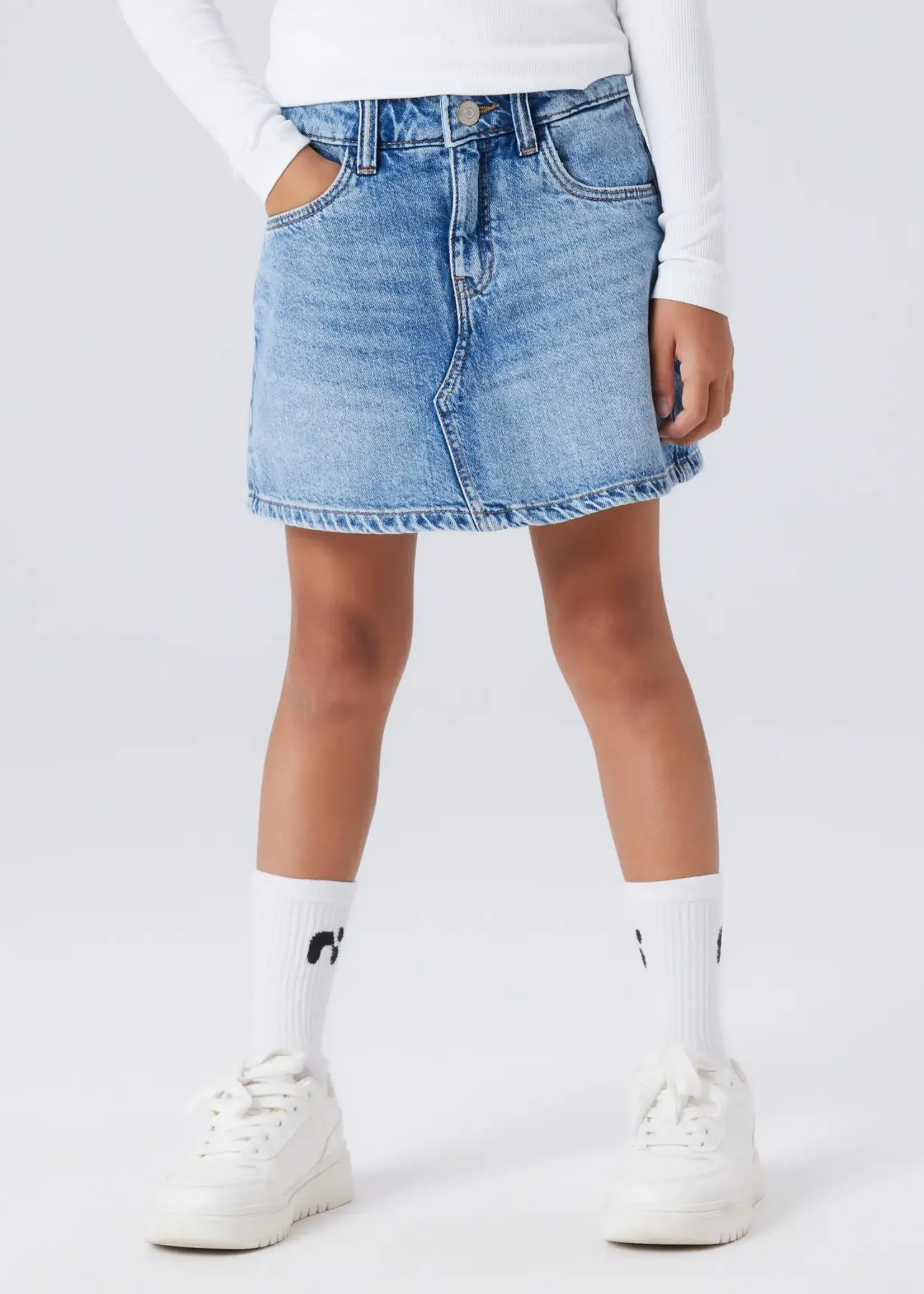 Name It Name It | NKFEMMA DNM SKORT - Medium Blue Demim