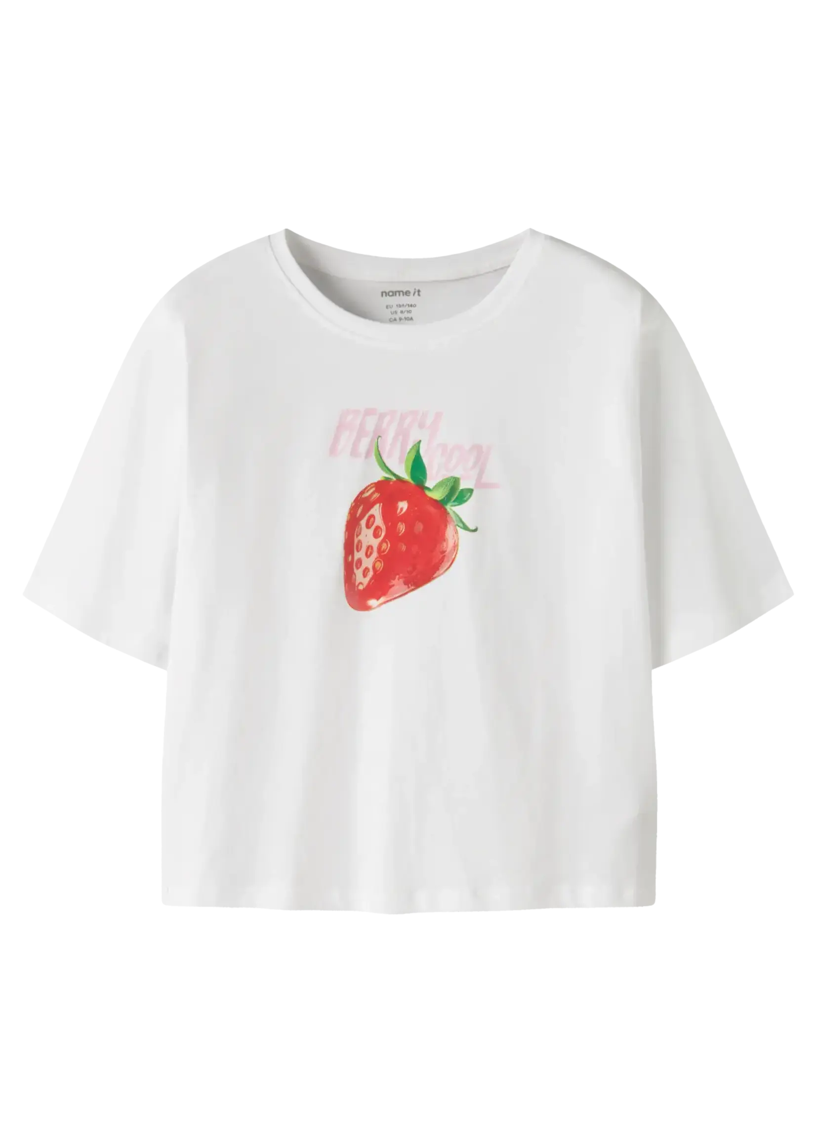 Name It Name It | NKFFRARINAZ SS NREG SHORT TOP BOX - Bright White