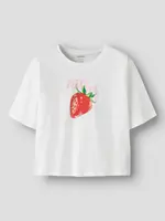 Name It Name It | NKFFRARINAZ SS NREG SHORT TOP BOX - Bright White