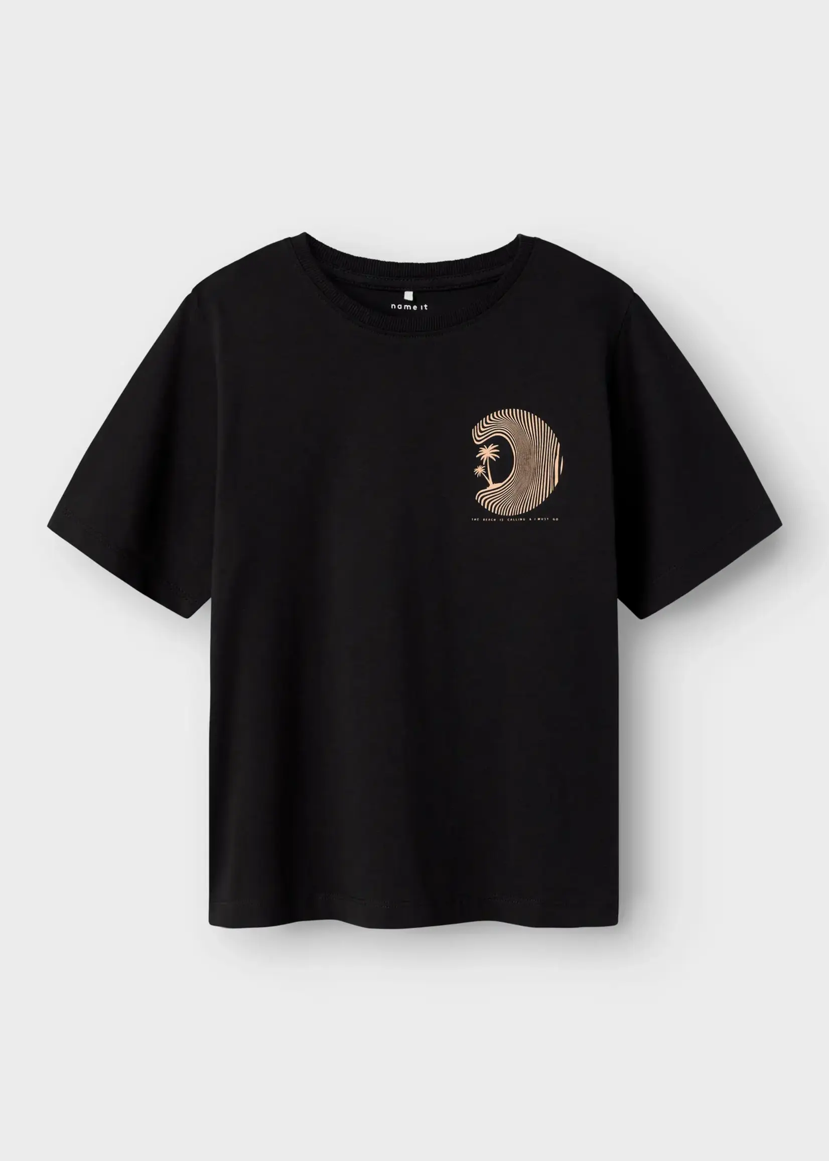 Name It Name It | NKMZOKO SS NREG TOP - Black