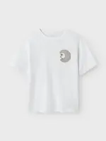 Name It Name It | NKMZOKO SS NREG TOP - Bright White