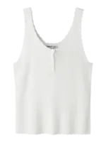 Name It Name It | NKFFILISA KNIT STRAP TOP - Cloud Dancer