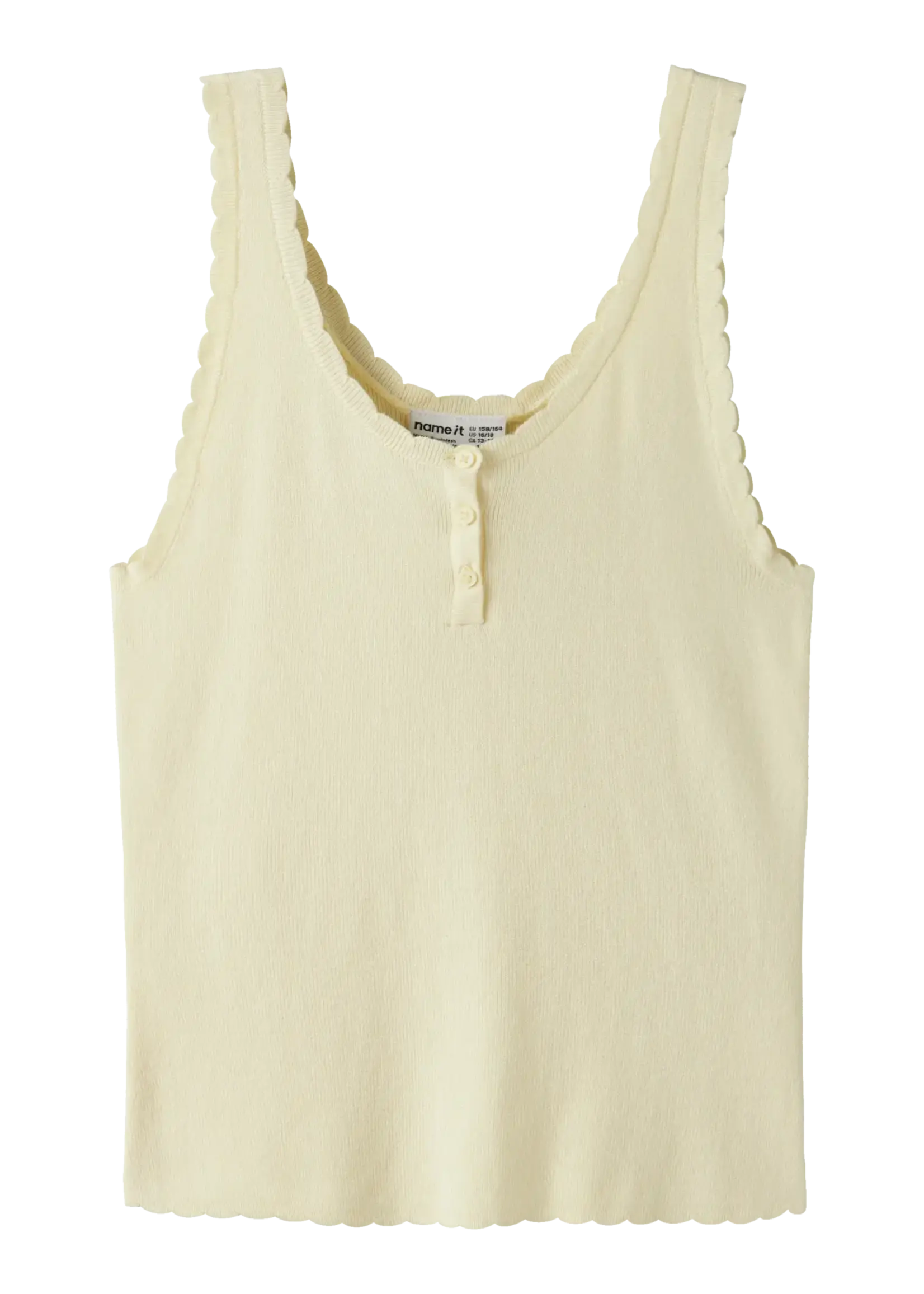 Name It Name It | NKFFILISA KNIT STRAP TOP - Pearl Sorbet