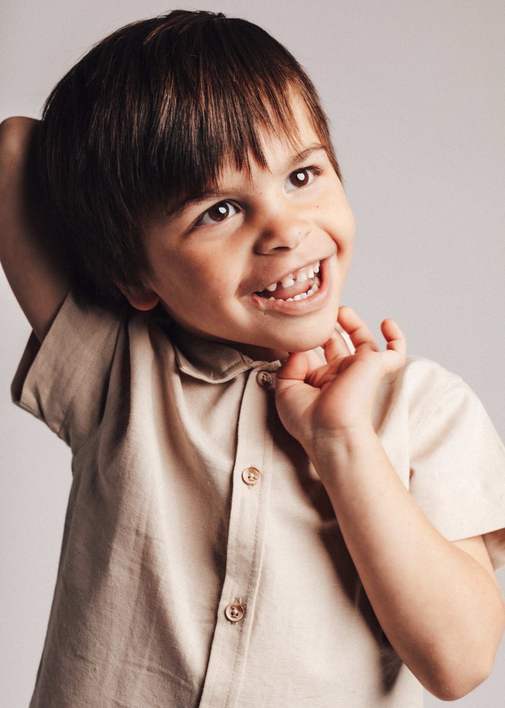 Baje Baje | Shirt – Moises – Beige