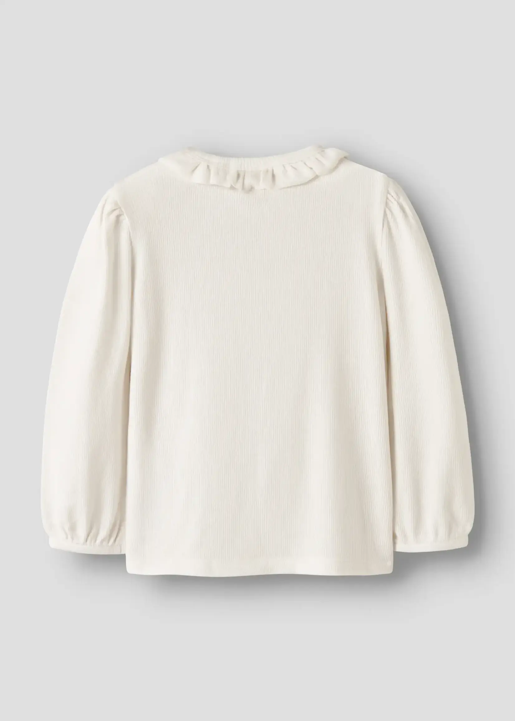 Lil' Atelier | NMFFRIJO LS SLIM TOP LIL - Coconut Milk