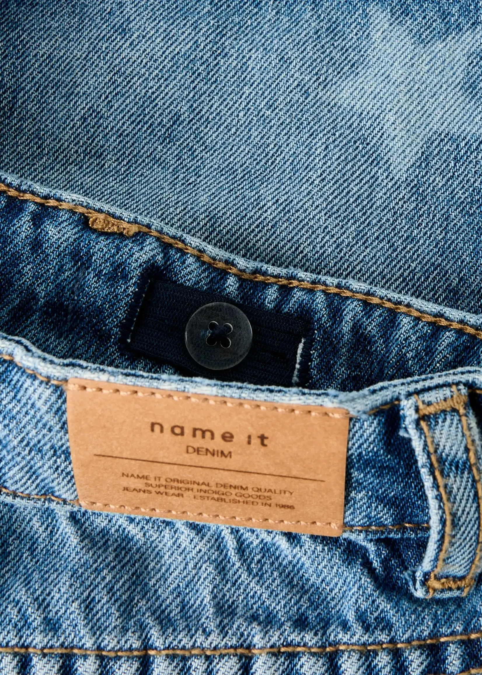 Name It Name it | NKFROSE hw mom laser dnmshorts 2225-ac f - Medium Blue