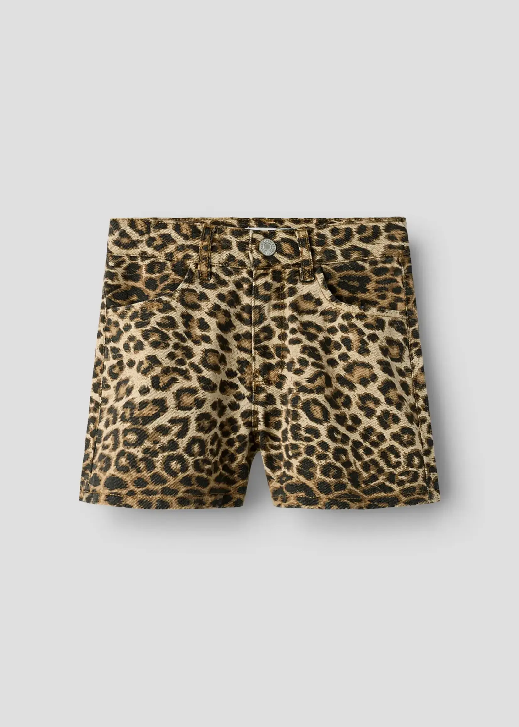 Name It Name it | NKFROSE hw shorts 4444-TD noos - silver mink/ leopard