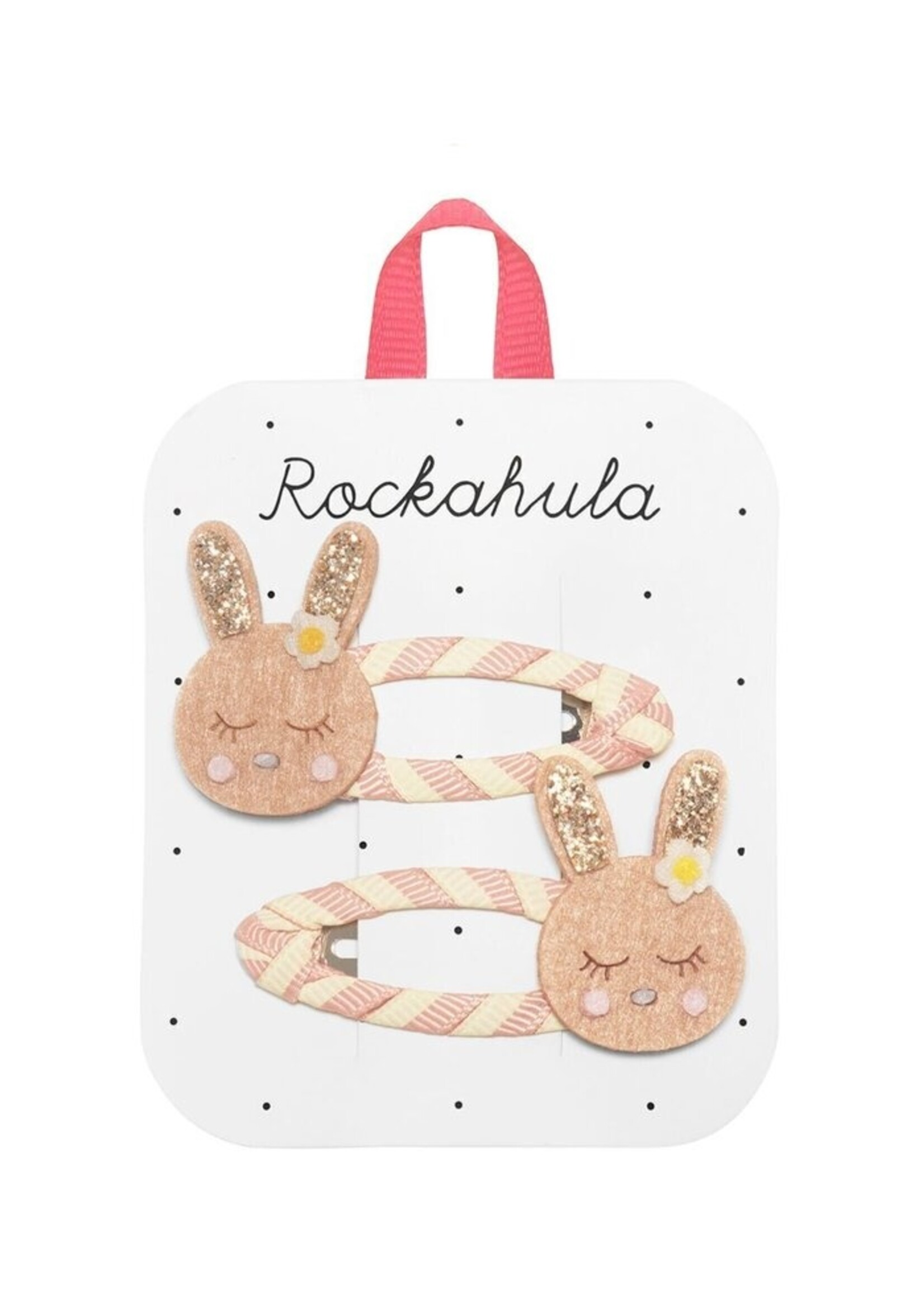 Rockahula Rockahula | Stripy Bunny Clips