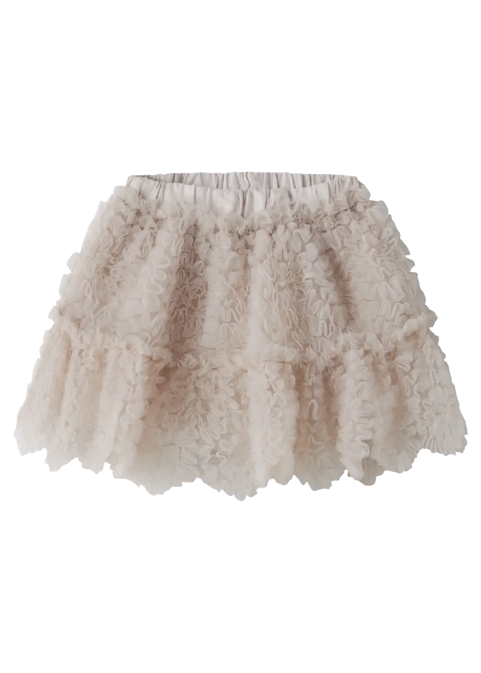 Lil' Atelier | NMFFAUNA TULLE SKIRT LIL - Pumice Stone