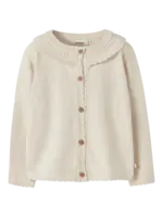 Lil’ Atelier Lil' Atelier | NMFHAO LS KNIT CARD LIL - Coconut Milk