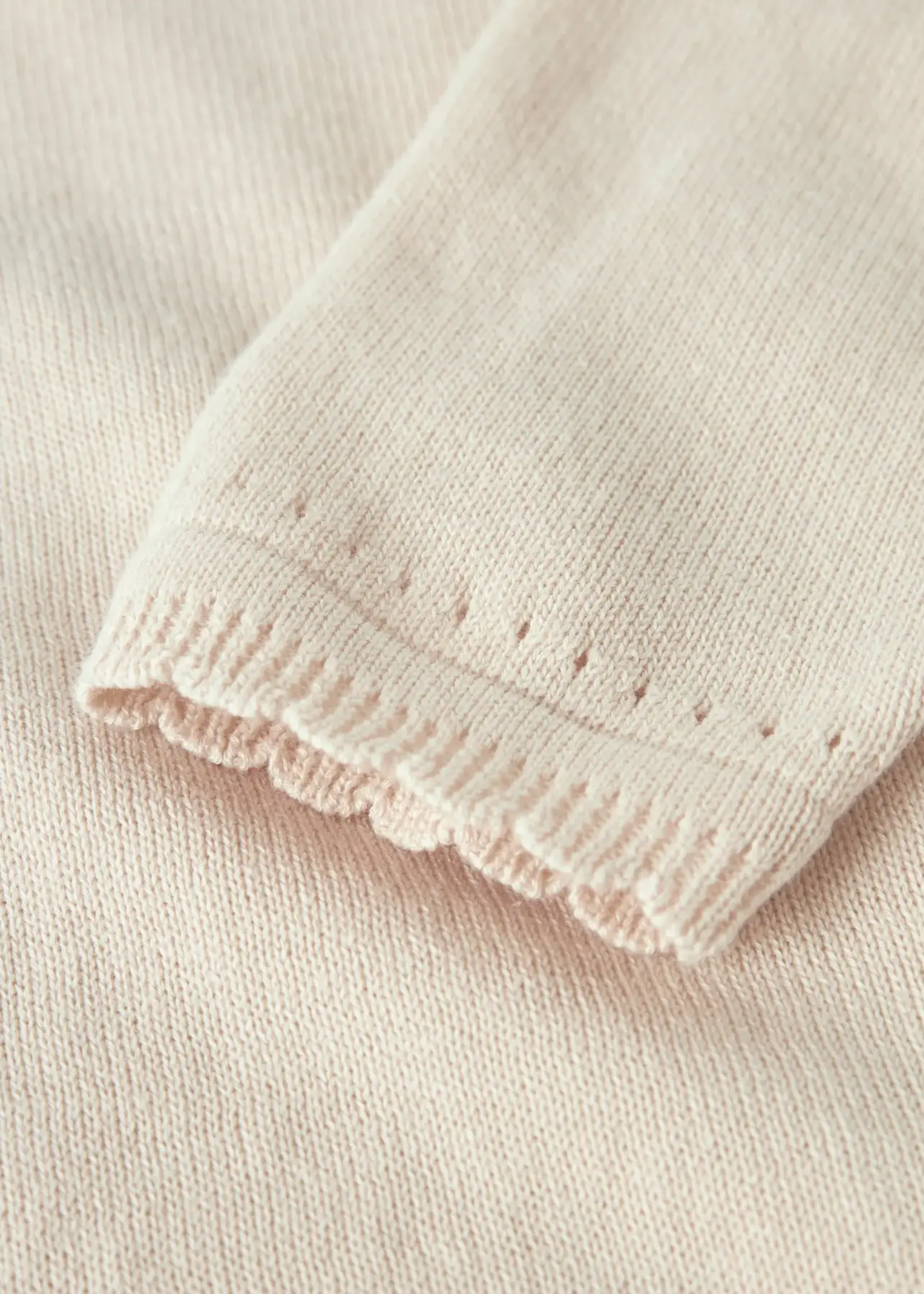 Lil’ Atelier Lil' Atelier | NMFHAO LS KNIT CARD LIL - Coconut Milk