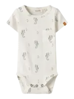 Lil'Atelier | NBMGAYO sev ss slim - Body lil - Coconut Milk/ Seahorse